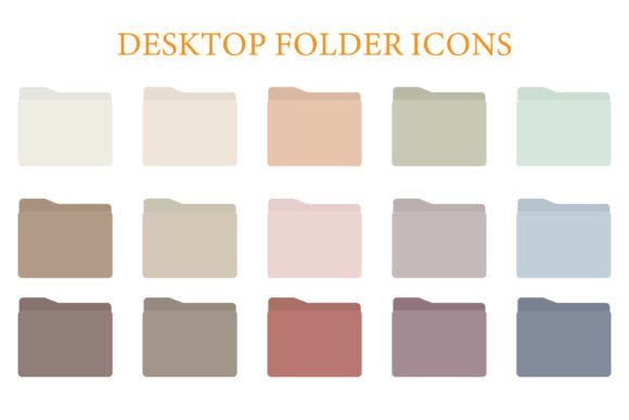 15 Folder Icons for Desktop: A Must-Have Graphic Design Asset for Crafters
