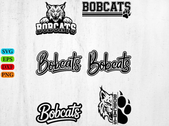 Bobcats SVG, PNG, School Mascot
