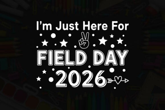 Field Day 2026 Peace and Fun Typography Graphics