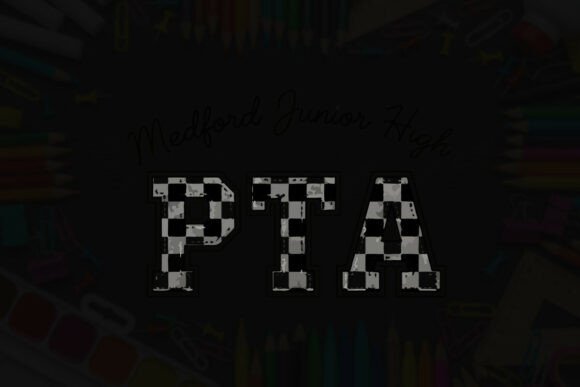 Medford Junior High PTA Buffalo Check Graphics