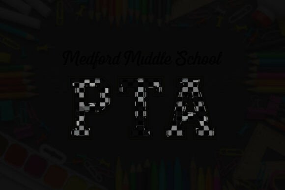 Medford Middle School PTA Varsity Style Graphics