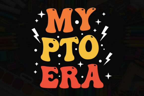 My PTO Era - Retro Colors Typography Graphics