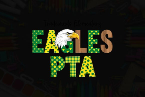 Tradewinds Elementary Eagles PTA Art Graphics