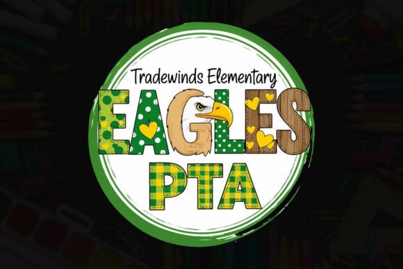 Tradewinds Elementary Eagles PTA Artwork: Graphics and T-Shirt Designs